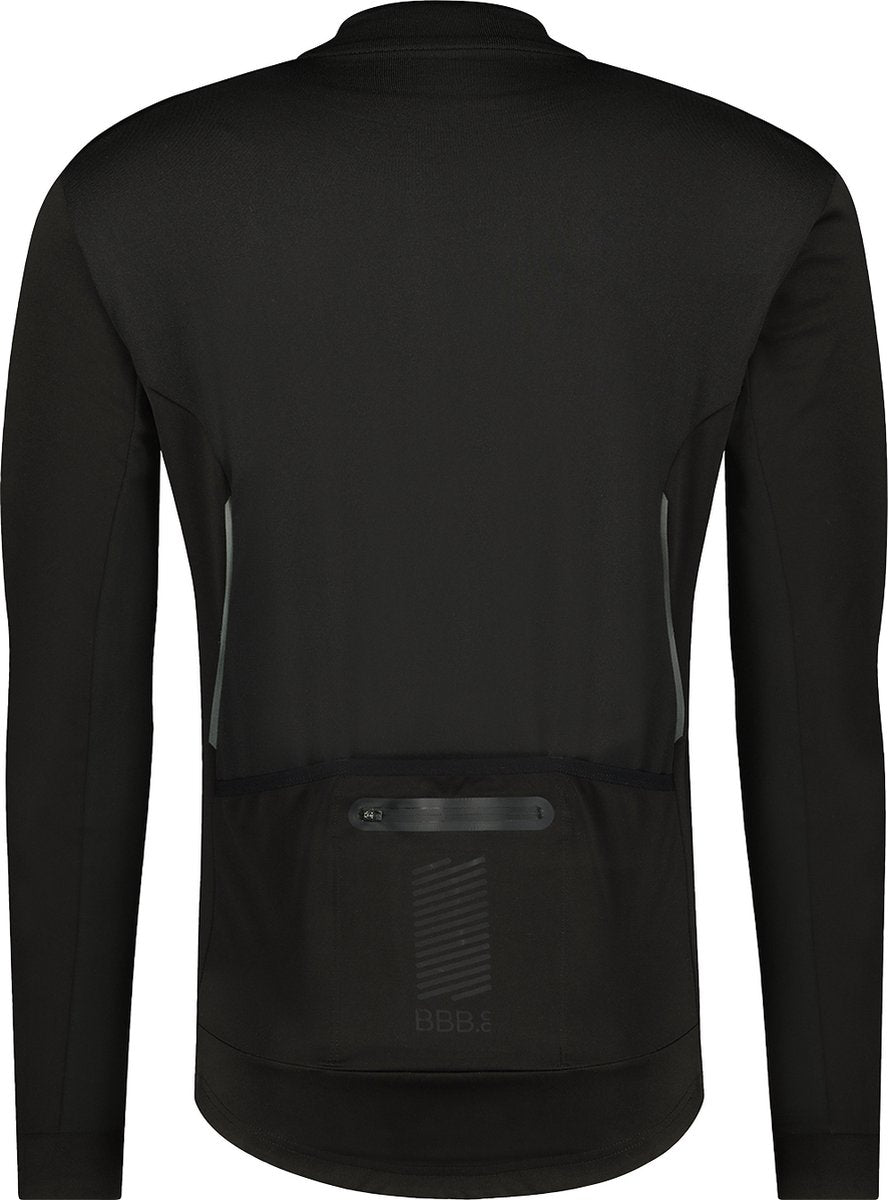 Bbb cycling triguard 3.0 fietsjas heren - drie-seizoenen wielren fietsjack heren - waterafstotend windjack - zwart - maat l - bbw-452