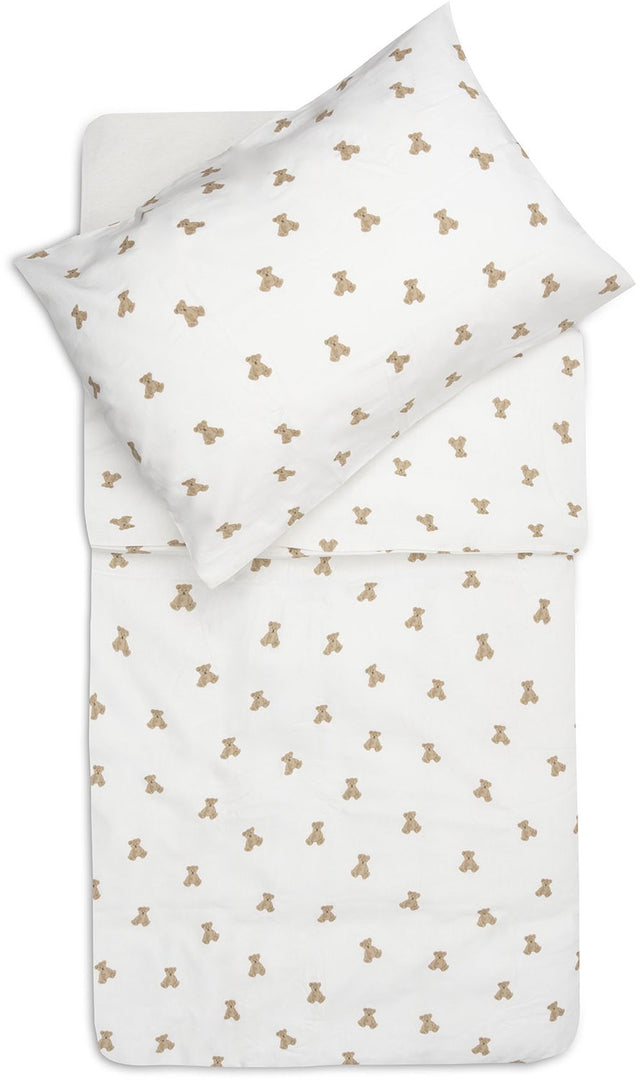 Jollein dekbedovertrek met sloop 100x140cm mini teddy bear