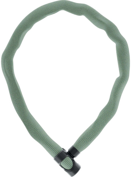 Abus fietsslot kettingslot - ivera chain 7210k - security level 8 - groen - 110 cm - geschikt voor elektrische fietsen en stadsfietsen
