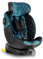 Nukido prestige line autostoel zwart blauw 0-36kg isofix