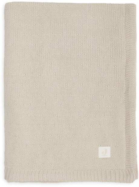 Jollein deken wieg 75x100cm sprinkle knit sand fluffy