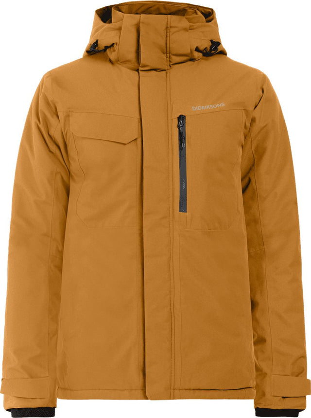 Didriksons stefan usx jkt heren outdoorjas - spice brown