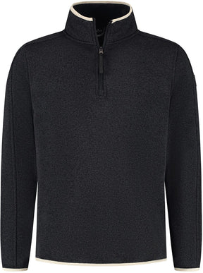 Kjelvik finch heren outdoortrui - zwart