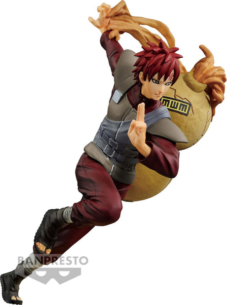 Banpresto naruto shippuden - figure colosseum - gaara statue 12cm