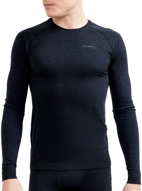 Craft core dry active comfort ls m heren thermoshirt - zwart xxl