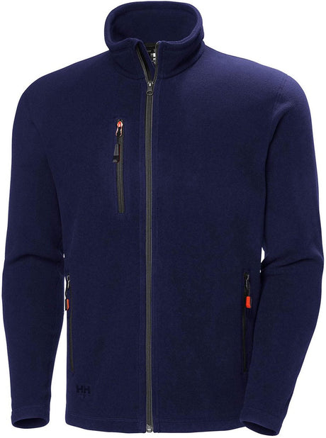Helly hansen oxford fleece jacket 72026 - mannen - marine blauw - l