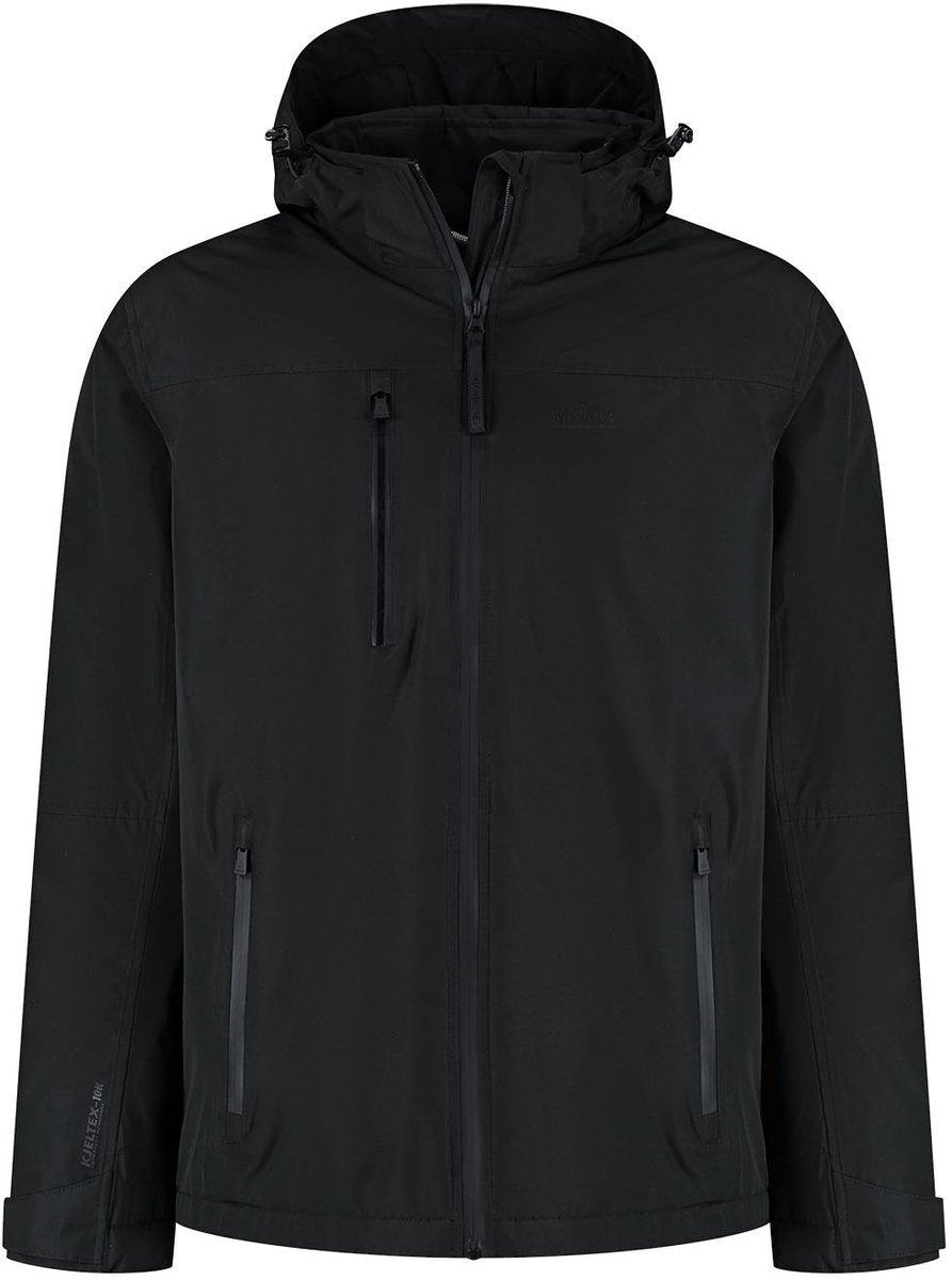 Kjelvik lemmy heren outdoorjas - zwart