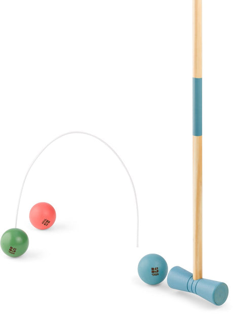 Bs toys – croquetspel – kindersportset met croquethamers en ballen – vanaf 3 jaar