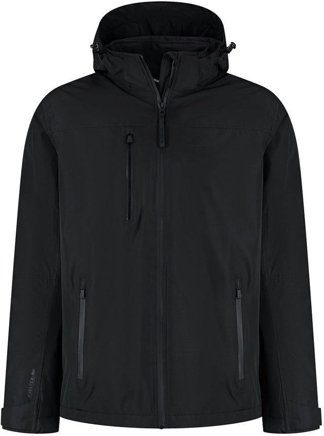 Kjelvik lemmy heren outdoorjas - zwart