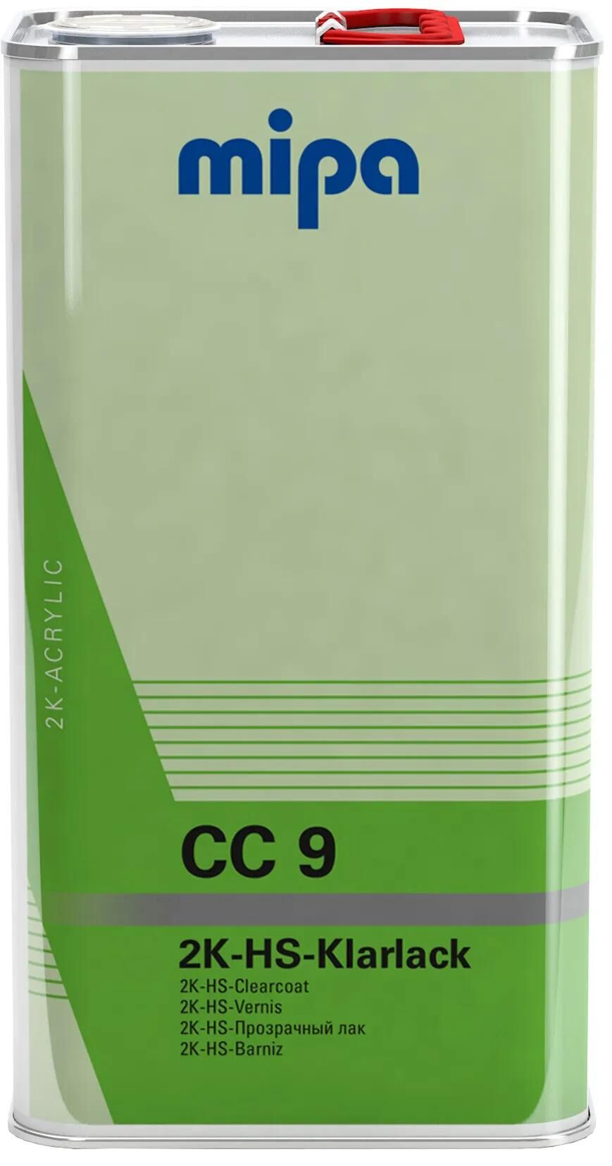 Mipa blanke lak cc 9 2k hs clear paint cc9 5l