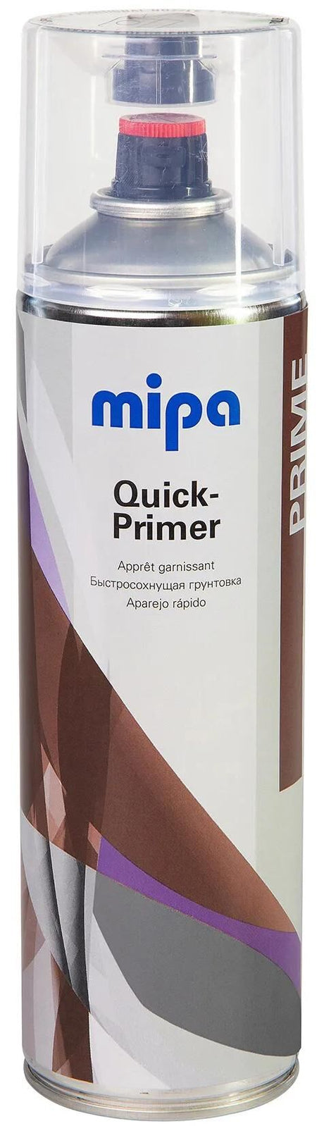 Mipa vulmiddel voor grondverf quick-primer spray quick-primer-spray 500ml dark gray