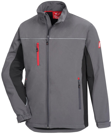 Nitras safety softshell jack motion tex light softshell jacket gr. xl motion tex light gray sw