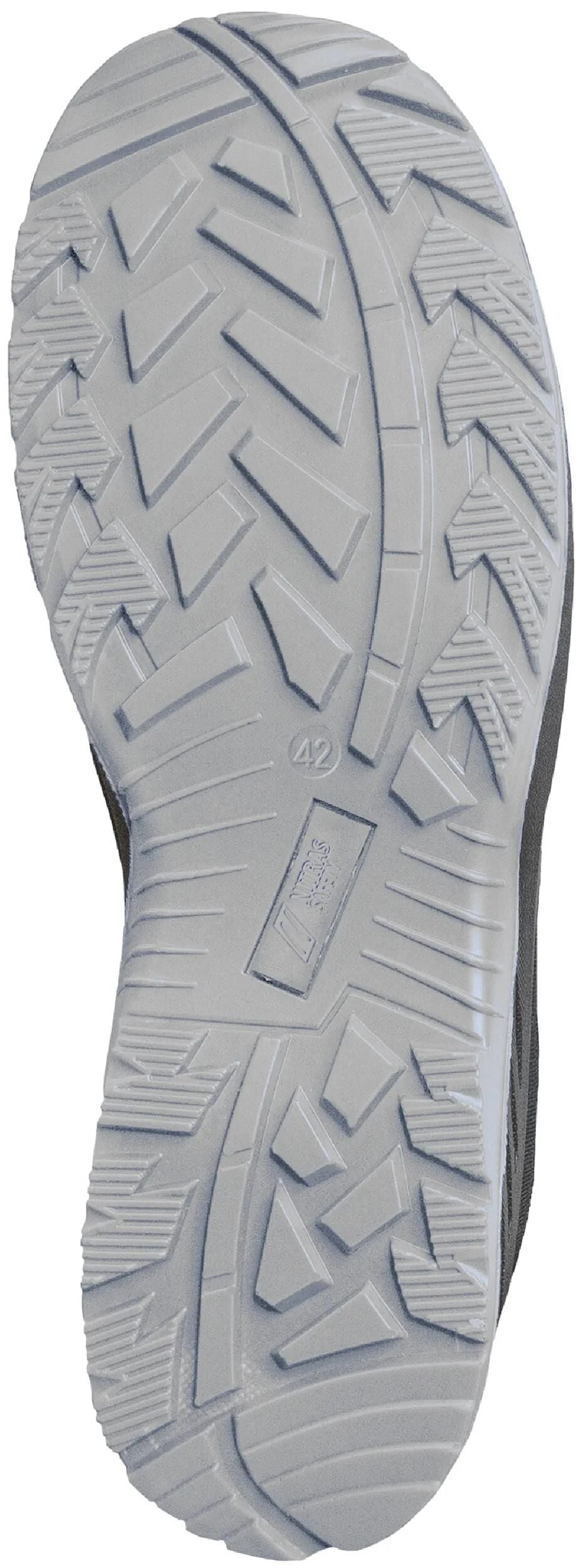 Nitras safety stiefel solid step mid safety boots gr. 42 solid step mid gray