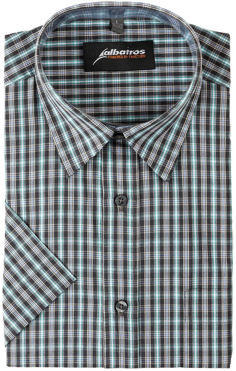 Albatros overhemd bronze shirts 1 2 sleeve gr. 39 gray-cared