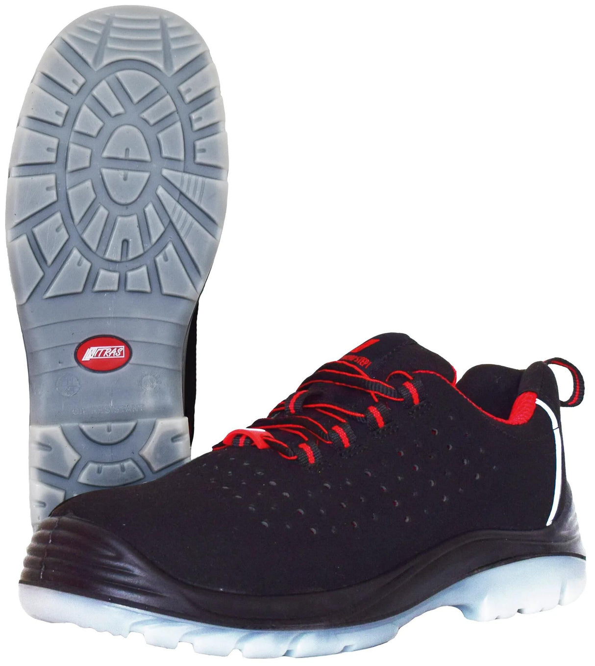 Nitras safety lage schoen micro step i safety shoes gr. 40 nitras micro step i