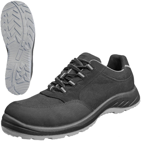 Nitras safety halbschuh solid step safety shoes gr. 45 nitras solid step gray