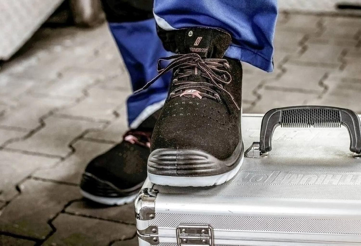 Nitras safety lage schoen micro step i safety shoes gr. 46 nitras micro step i