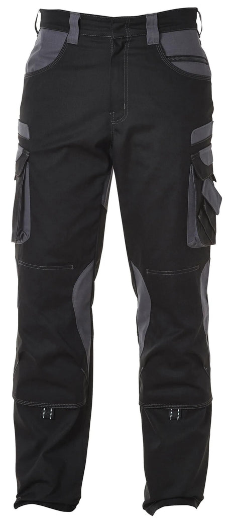 Pionier workwear broek met tailleband tools trousers tools size 62 pioneer black grey