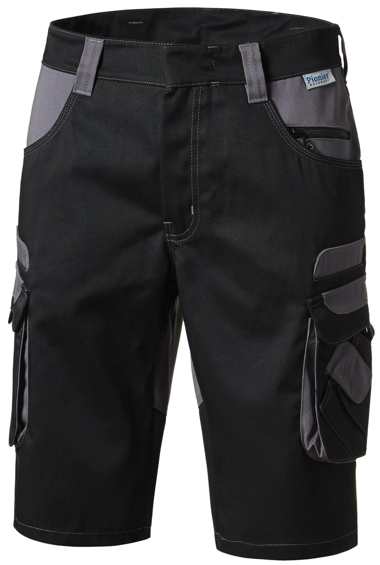 Pionier workwear shorts tools bermuda bermuda tools size 58 pioneer black grey