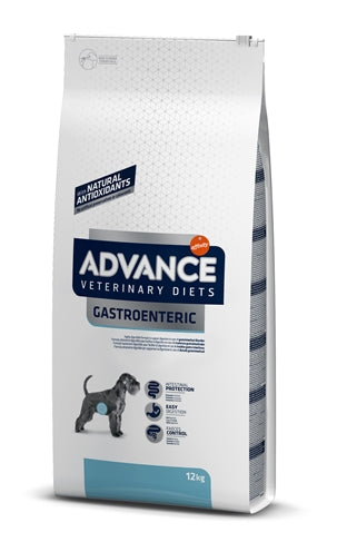 Digestione gastroentrica per cani da dieta veterinaria avanzata