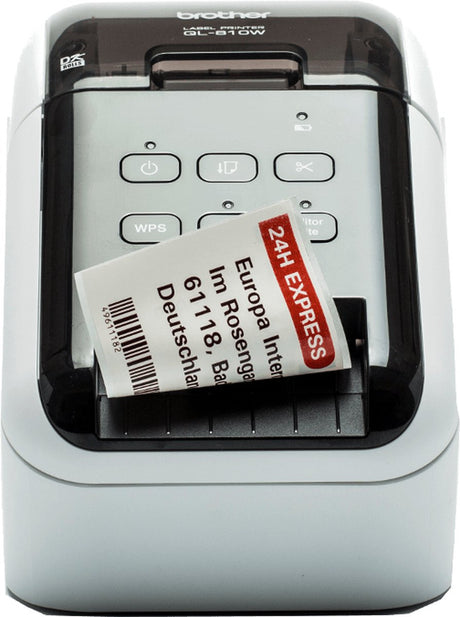 Brother ql-810w thermische labelprinter - usb of wi-fi verbinding