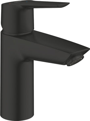 Grohe start wastafelkraan - waterbesparend - lage uitloop - met push-open waste - mat zwart