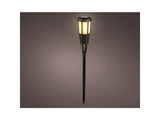 Lumineo led solar fakkel ø10-h61cm met schakellar en 6 uurs timer