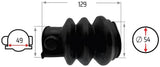 Nb parts faltenbalg bellows 49 54 mm nb-parts