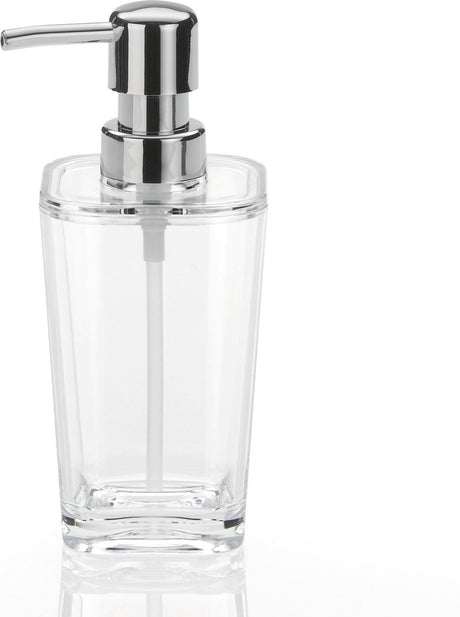 Kela kristall zeepdispenser - transparant -