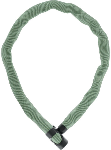 Abus fietsslot kettingslot - ivera chain 7210 color - security level 8 - geel - 110 cm - geschikt voor elektrische fietsen en stadsfietsen