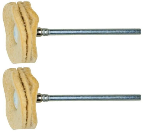 Proxxon set polijststiften suede slice 22mm 2st