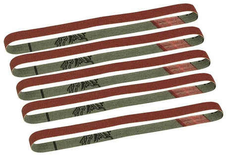 Proxxon schleifbänder sanding belts 5st sil-carbide k180