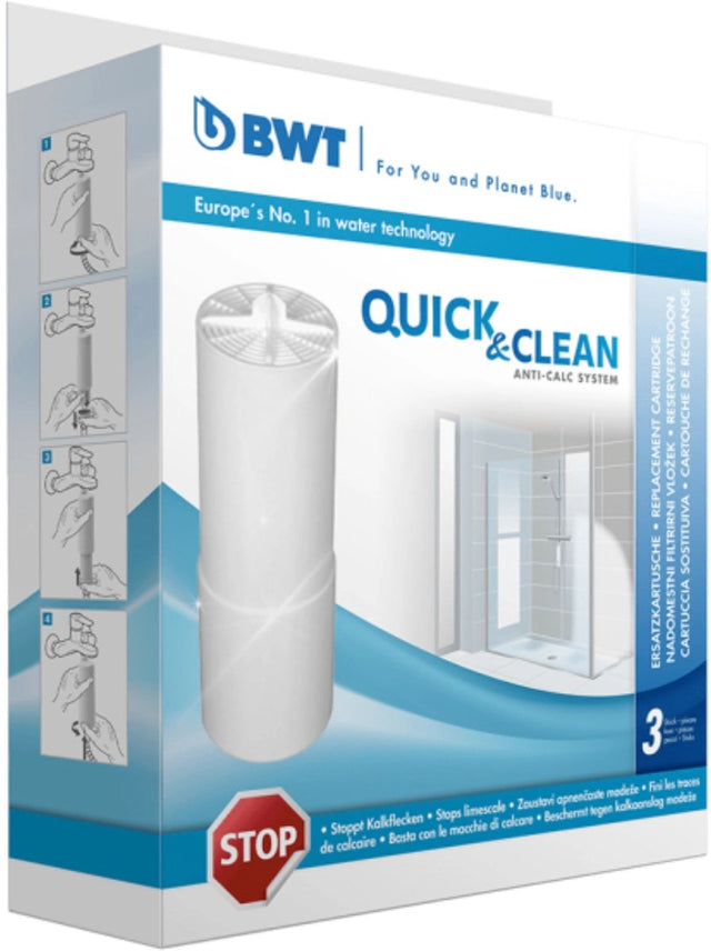 Bwt quick clean 3 kart 812915 filter wit