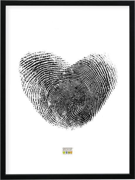 Deknudt frames fotolijst s41jl2 - zwart - hout - foto a3 : 29,7x42 cm