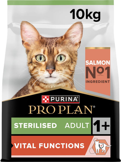 Pro plan sterilised adult vital functions - kattenvoer droogvoer - zalm - 10 kg