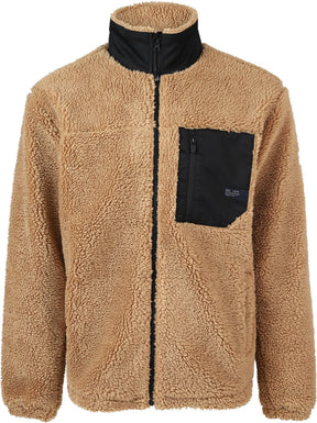Brunotti renziost heren fleece teddy jas - beige - xl