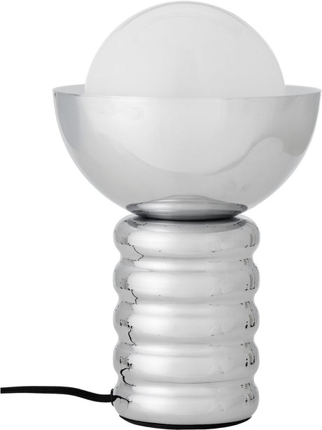 Bloomingville spike tafellamp - zilver - metaal