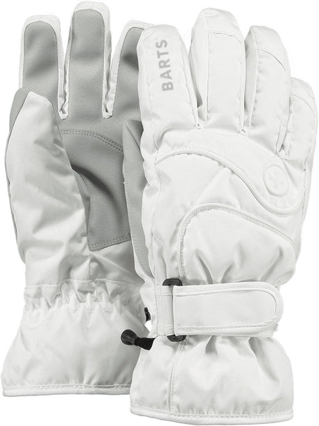 Barts basic skigloves wintersporthandschoenen unisex - wit - maat xxl