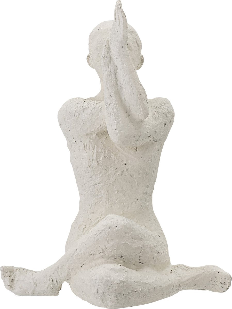 Bloomingville - adalina deco - wit - polyresin