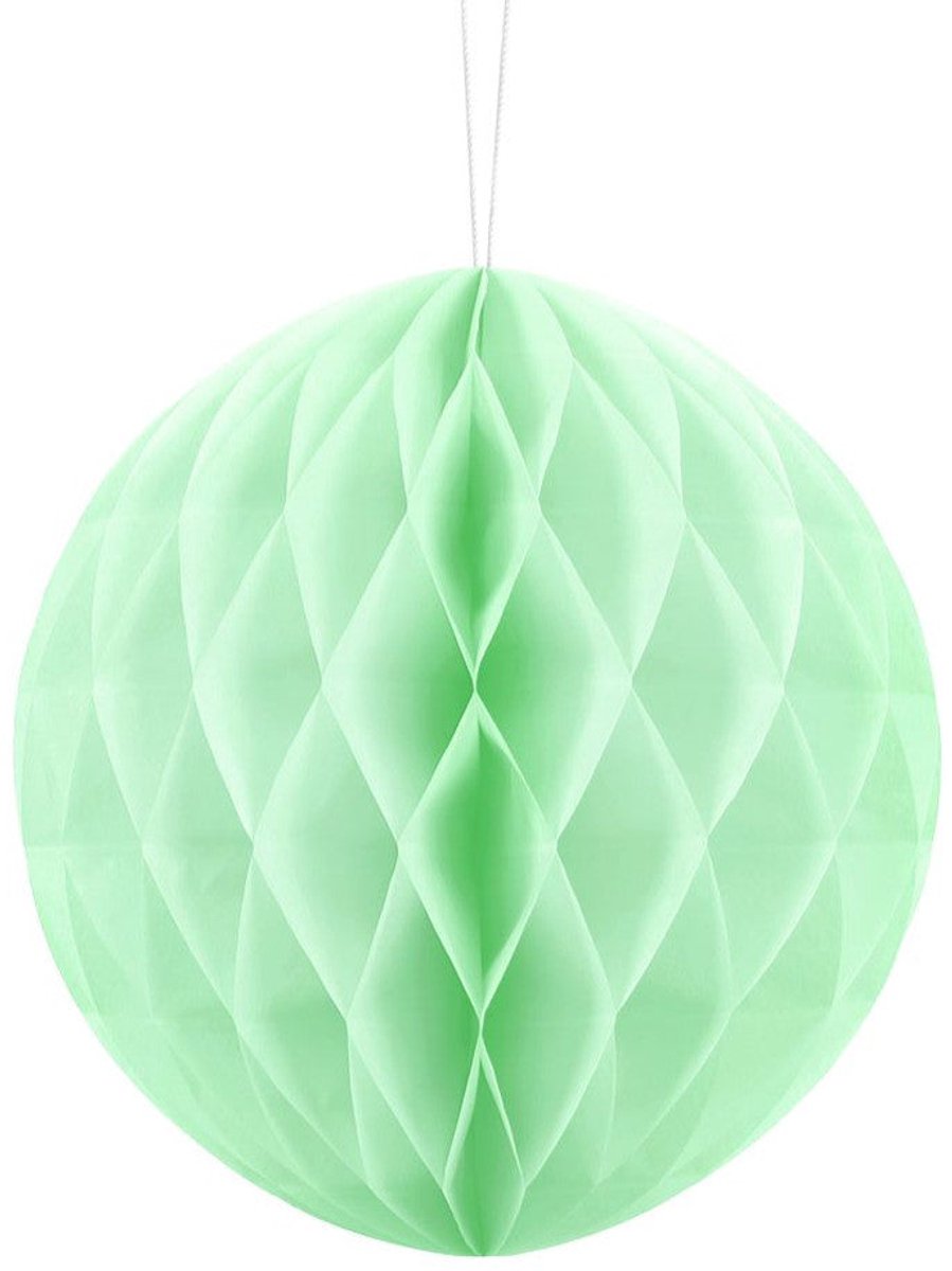 Partydeco honingraatbol pistache 20cm
