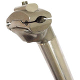 Zadelpen atb zilver 27.8 35cm alu