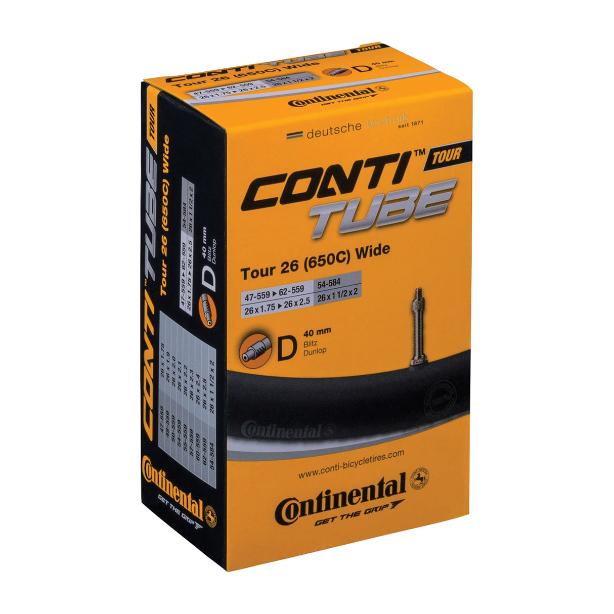 Continental binnenband sv13 tour 26 inch 47 62-559 sv42mm