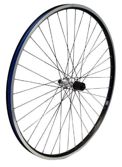 KGS KGz Zadní kolo 28 palců (622) Kazeta 8-10 V RIM a MOPOKES BLACK