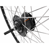 Shimano achterwiel 28 inch zac2000 - nexus 7 rollerbrake - zwart geslepen