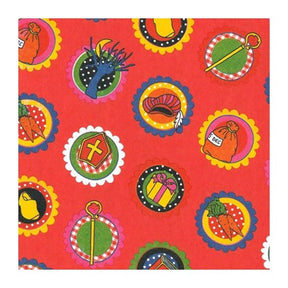 Toonbankrol 50cm sint rood 250m. 60gr.