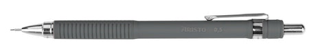 Aristo ar-85711 vulpotlood mat-grijs 0,5 rubberengrip, metalen clip