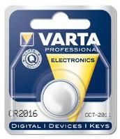 Varta CR2016 3V Lithium button cell per piece