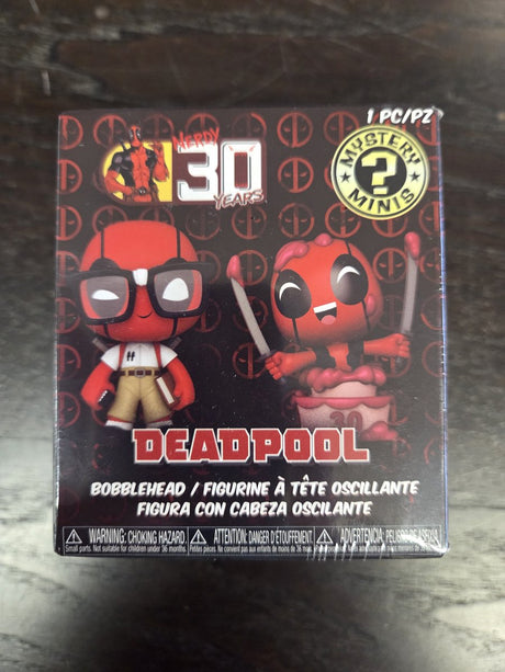 Funko mystery minis: marvel deadpool 30th anniversary