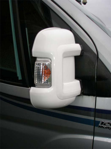 Milenco mirror protector ducato - 2 stuks - wit
