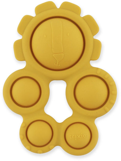 Trixie siliconen pop-it speelgoed mr. lion – sensorisch babyspeelgoed vanaf de geboorte (0m+)